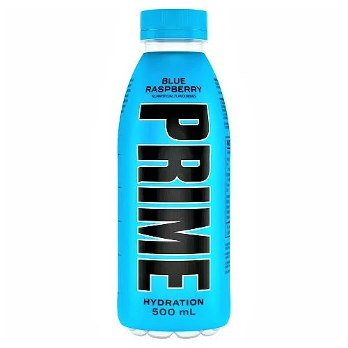 Prime Hydration Blue Raspberry Drink 500ml